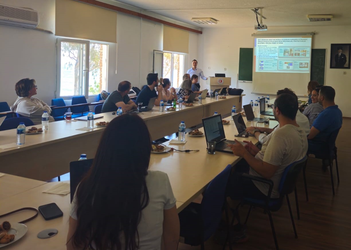 SUIT second workshop at METU Institute of Marine Sciences, Erdemli, photo 2