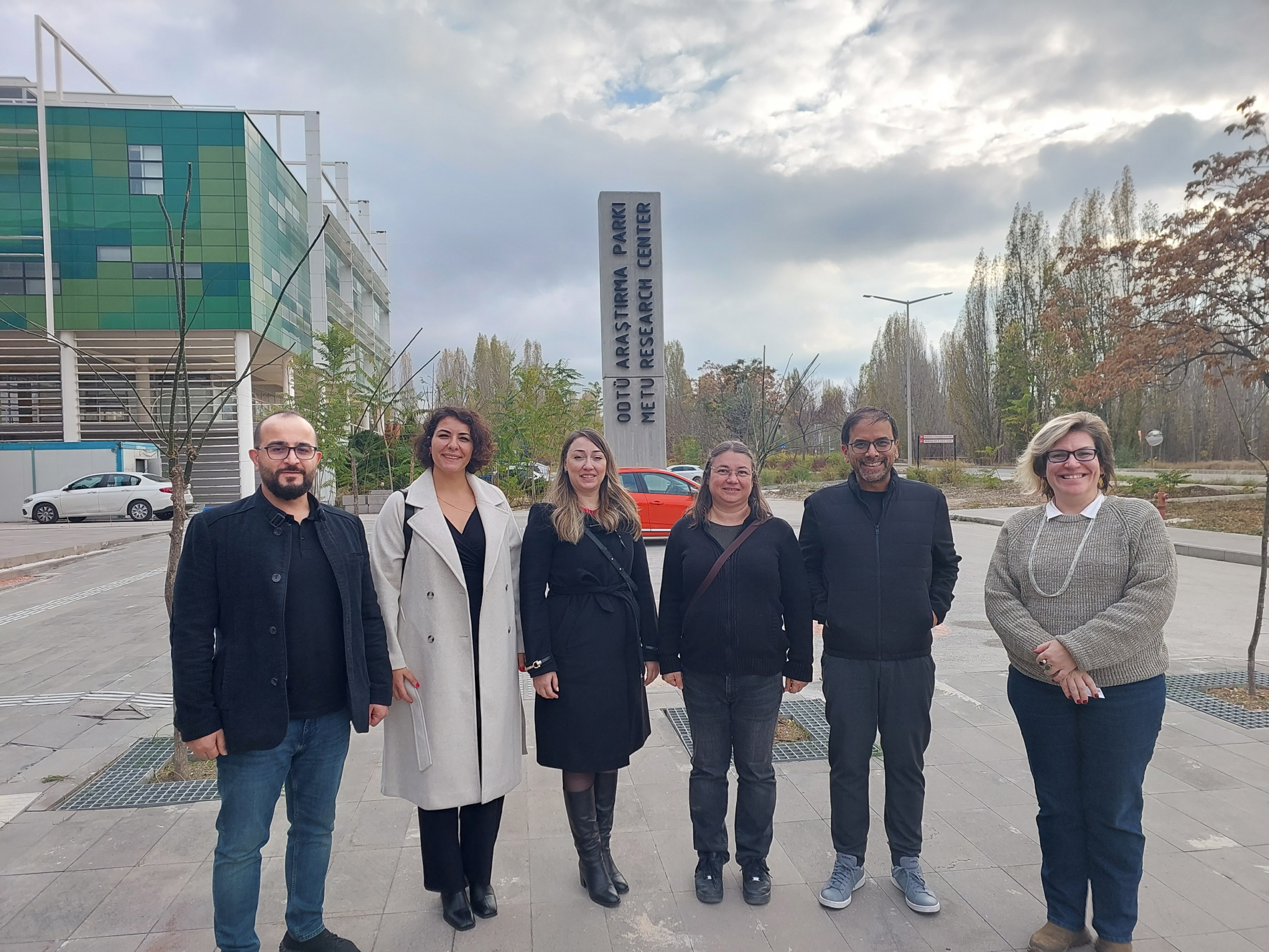 Vestel representatives visiting METU on November 23, 2023